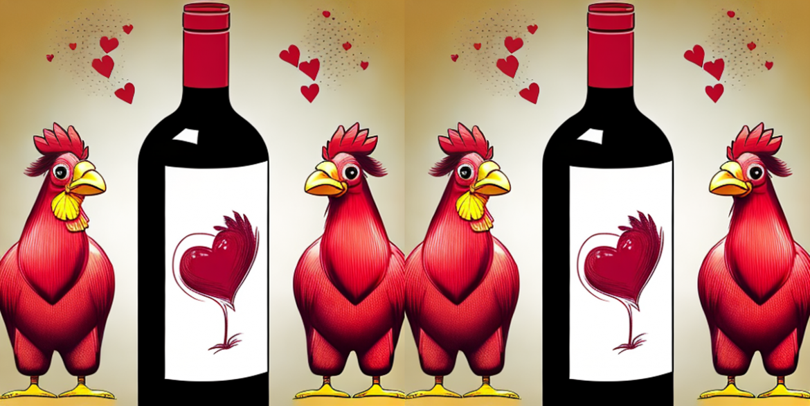 How to make your friends laugh about “Rooster’s Heart” grape